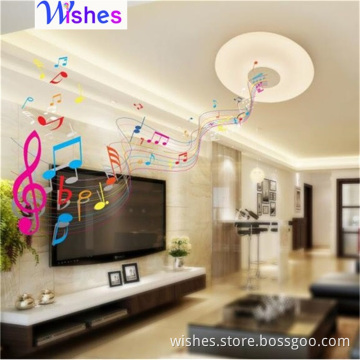 Bluetooth led ceiling light with speaker